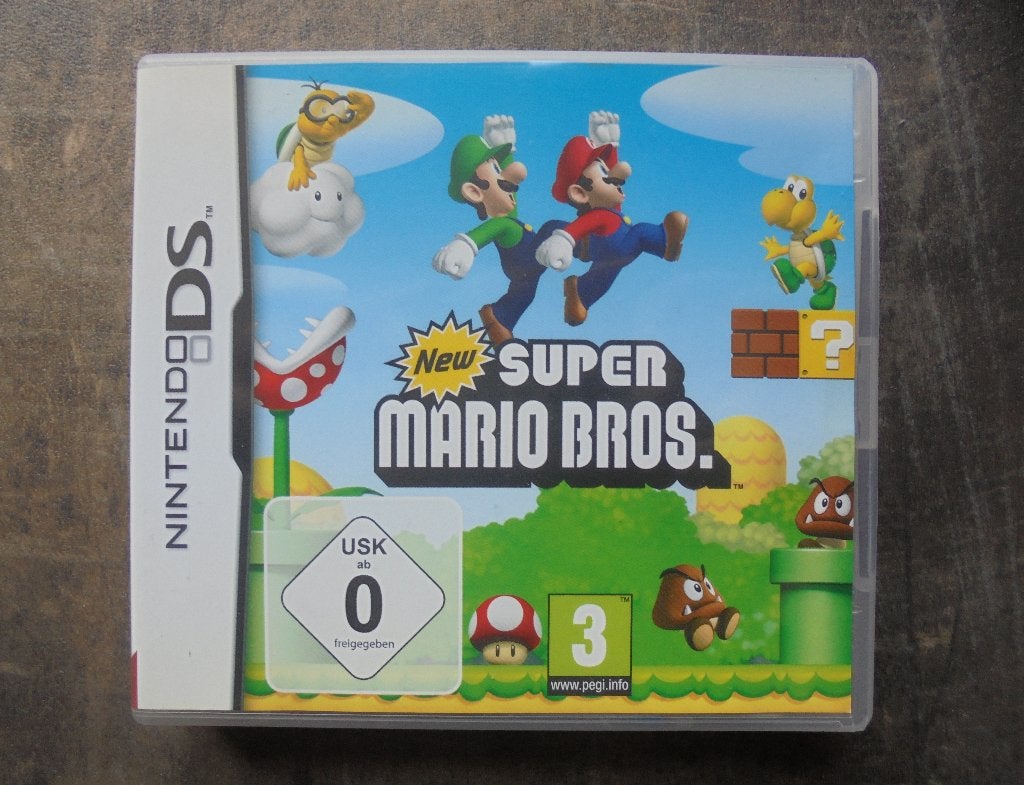 New Super Mario Bros. voor DS (zie foto's), Games en Spelcomputers, Avontuur en Actie, Gebruikt, 1 speler, Ophalen of Verzenden
