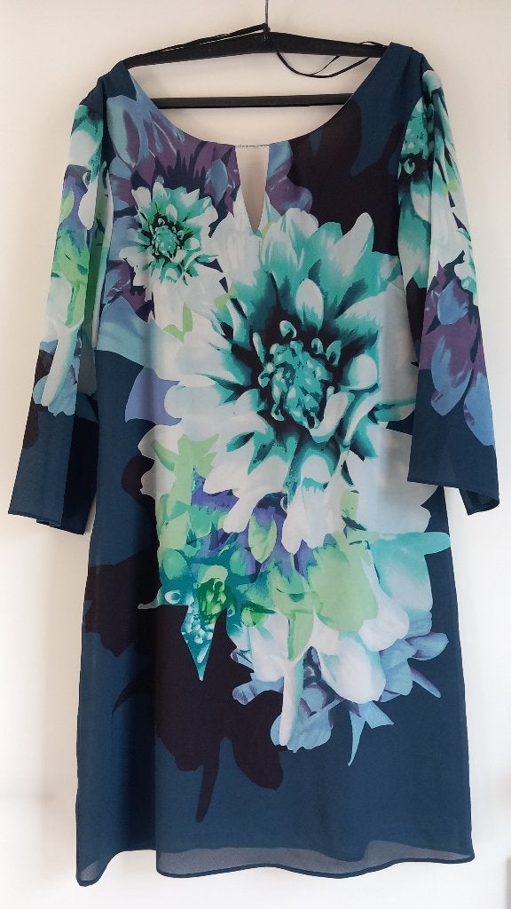 Robe tunique K-Design bleu - turquoise - Col fendu en V -36, Vêtements | Femmes, Enlèvement ou Envoi, Taille 36 (S), Comme neuf