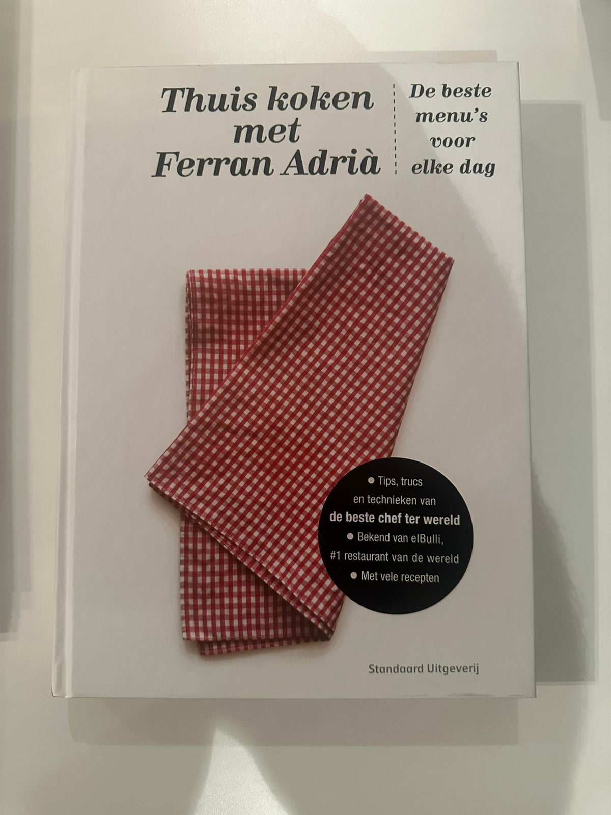 Ferran Adrià - Thuis koken met Ferran Adrià, Boeken, Ophalen of Verzenden, Ferran Adrià