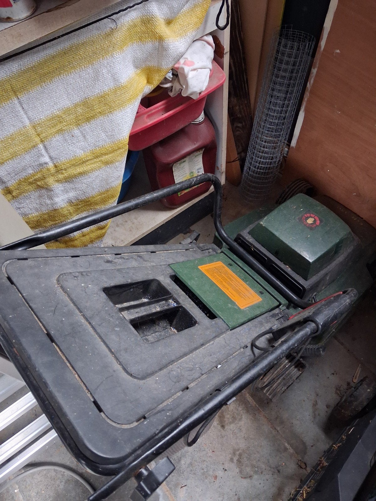 grasmachine Black en decker, Ophalen