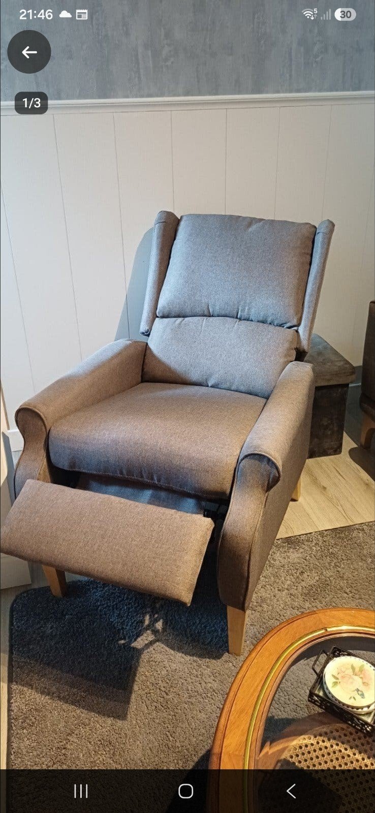 2 relax zetels met electrische massage functie 6MAAND OUD, Ophalen