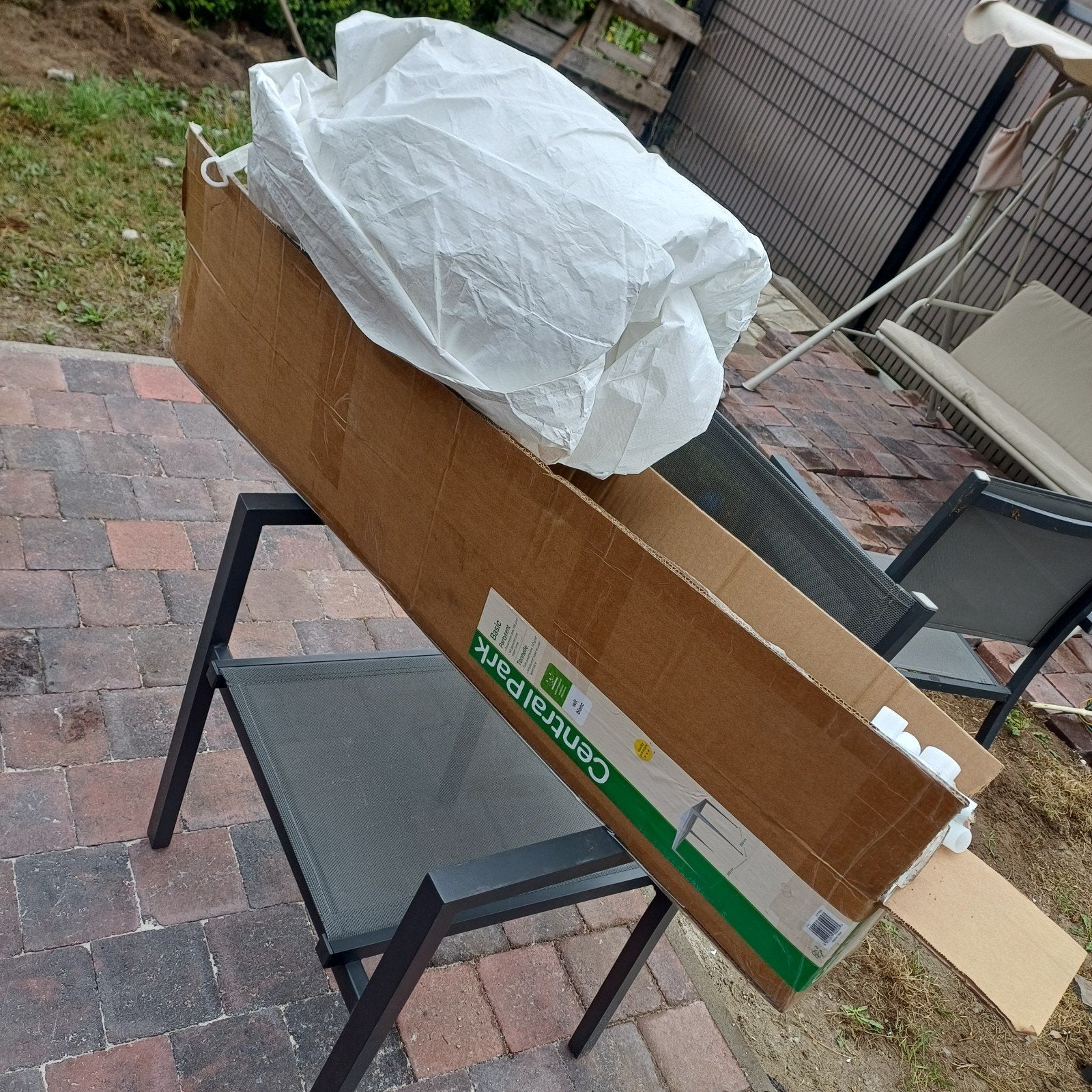 partytent, Ophalen
