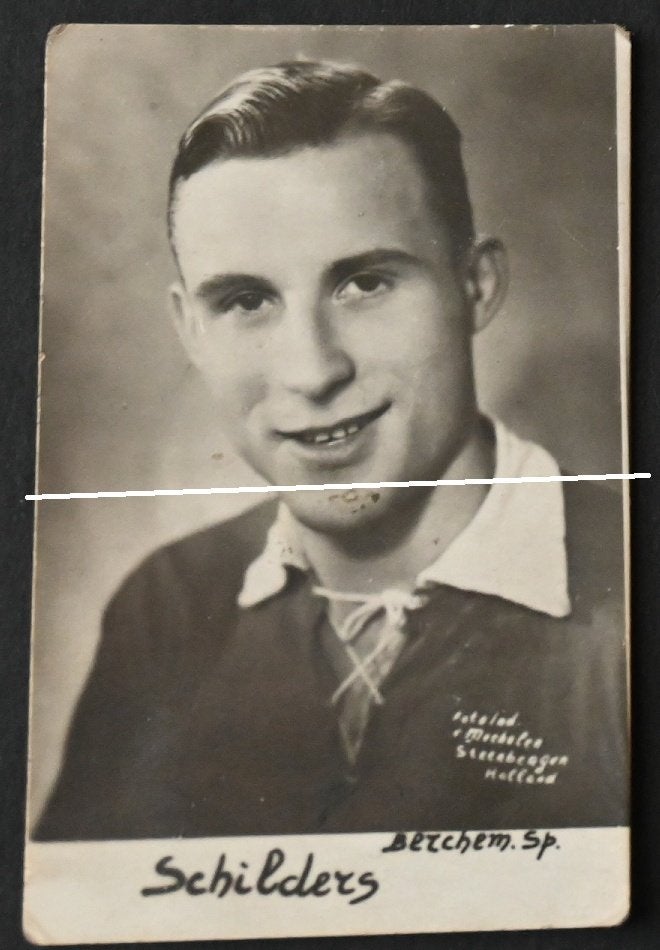 Berchem Sport Spelersfoto ' 40 / Roger Schilders, Verzenden, Gebruikt, Poster, Plaatje of Sticker