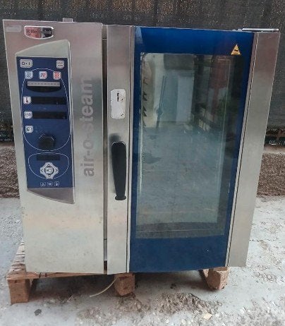 Electrolux air-o-steam AOS101E combi-oven 10x GN 1/1, Ophalen of Verzenden, Gebruikt, Ovens, Microgolfovens en Steamers