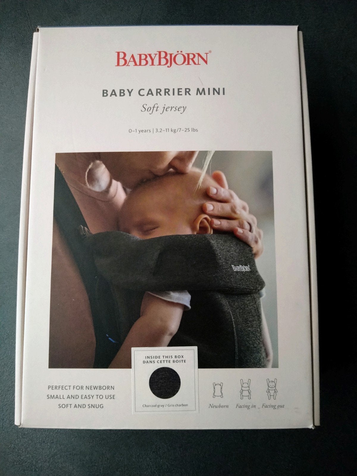 Baby Björn draagzak, Ophalen, Draagzak, Baby Björn