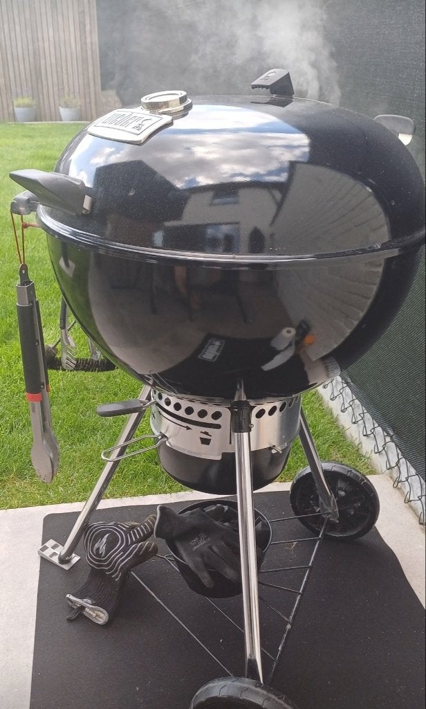 bbq, Tuin en Terras, Ophalen, Gebruikt, Weber, Met accessoires