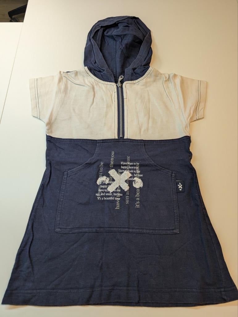 Fokke kleedje met kap en korte mouwen voor 6 jaat, Kinderen en Baby's, Gebruikt, Meisje, Ophalen of Verzenden, Jurk of Rok