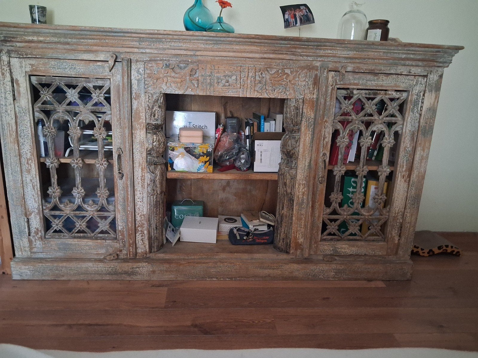 indische kast, Huis en Inrichting, Kasten | Buffetkasten, Ophalen
