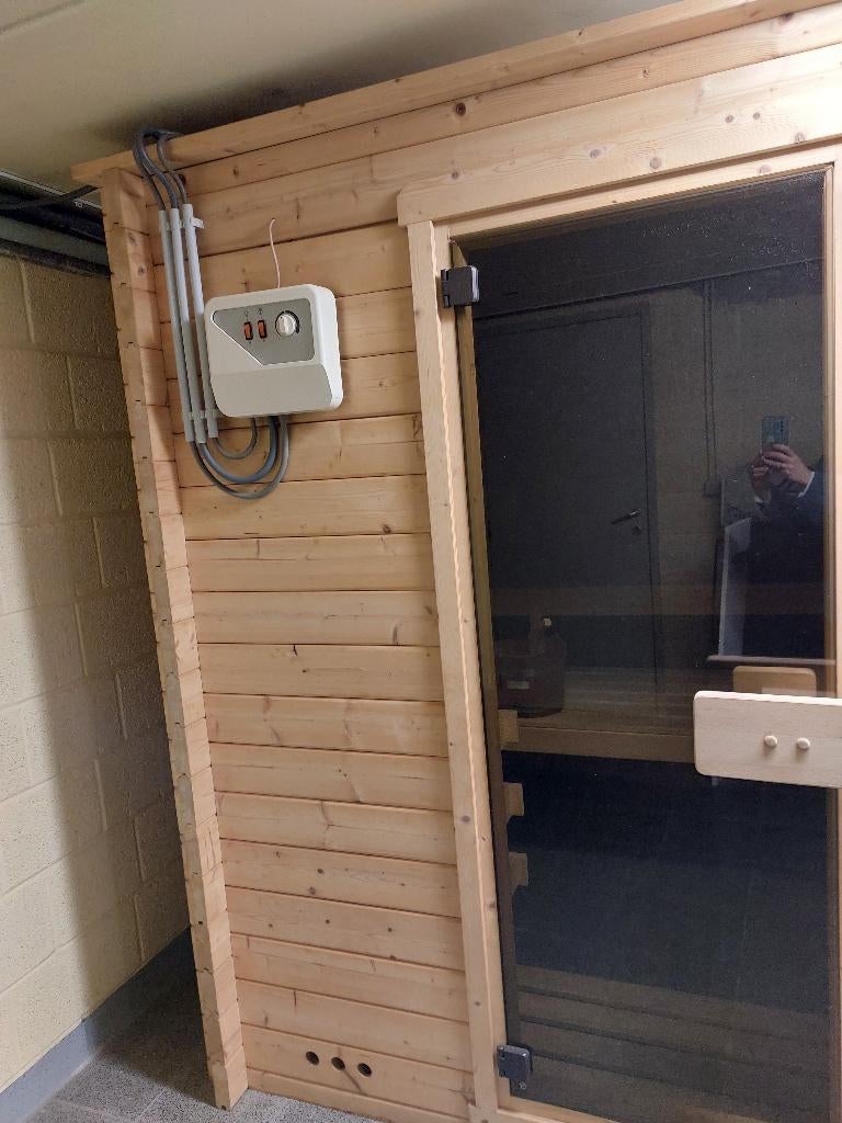Sauna Knüllwald Helo, Ophalen, Zo goed als nieuw, Fins of Traditioneel, Complete sauna