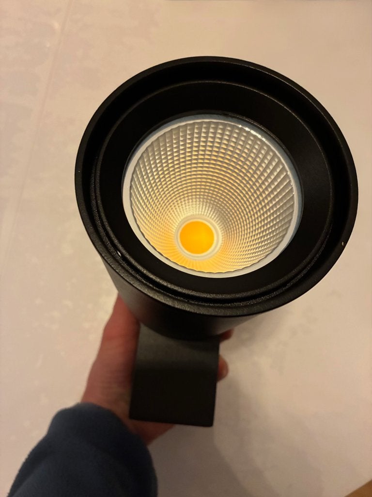 Spot LED "Noxion" Spot Stella Noir 35W, Enlèvement, Neuf, Métal, Modern et couleur noire mat