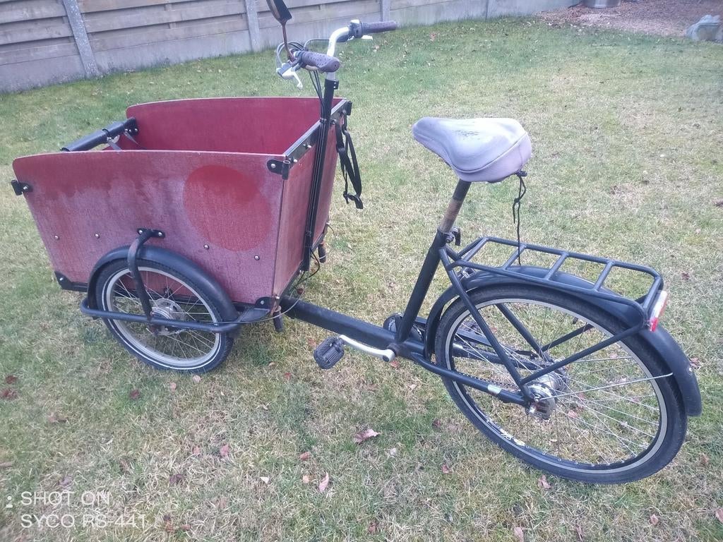 Bakfiets Baddoo, Enlèvement, Bâche