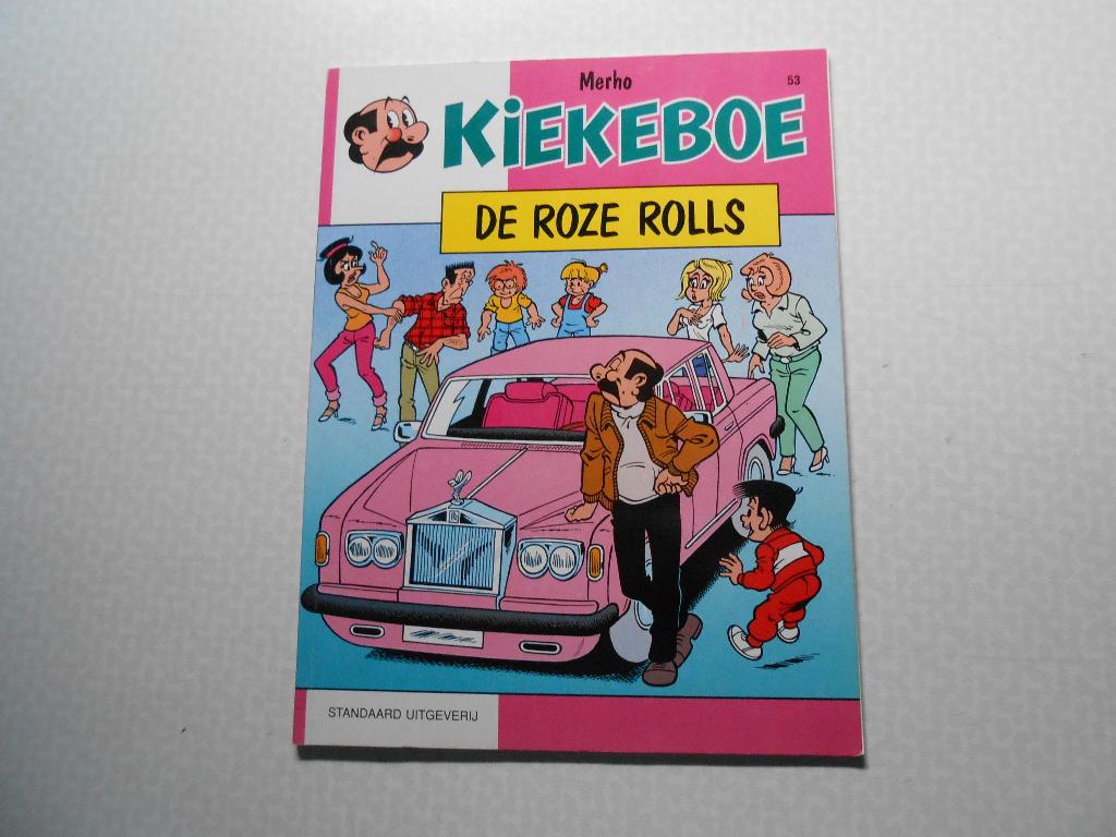 kiekeboe 53 De roze Rolls 1992 1 ste druk., Neuf, Enlèvement ou Envoi, Une BD, Merho
