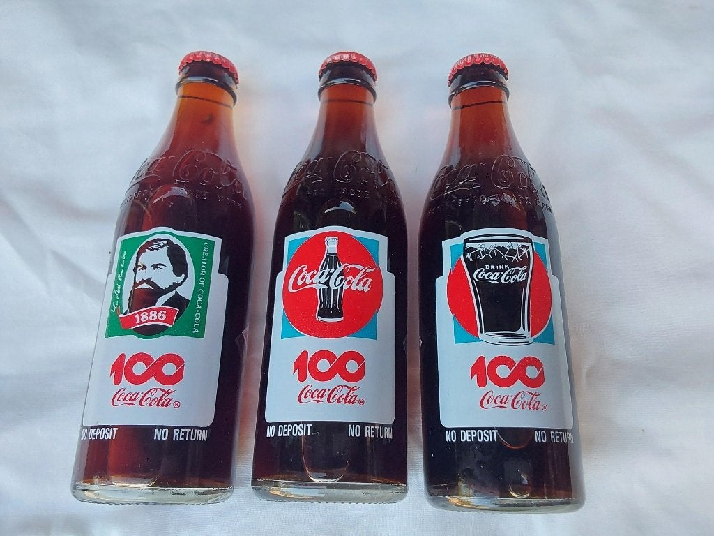 Coca Cola Set 100 Jarig Bestaan Noorwegen, Verzamelen, Ophalen of Verzenden, Zo goed als nieuw