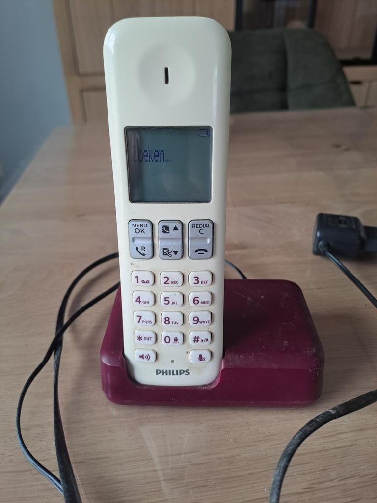 Philips draadloze telefoon, Ophalen of Verzenden