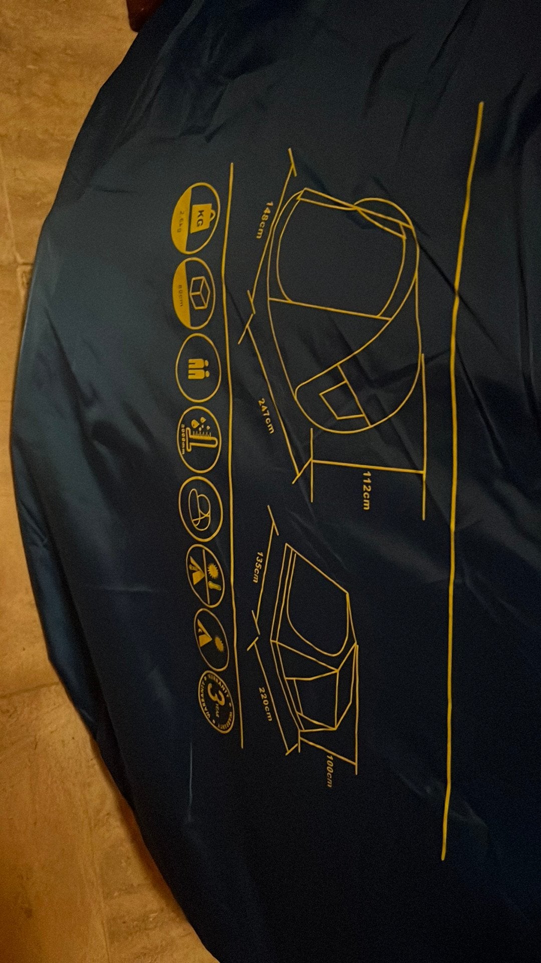 Pop up tent, Caravanes & Camping, Tentes, Enlèvement, Neuf, Jusqu'à 2