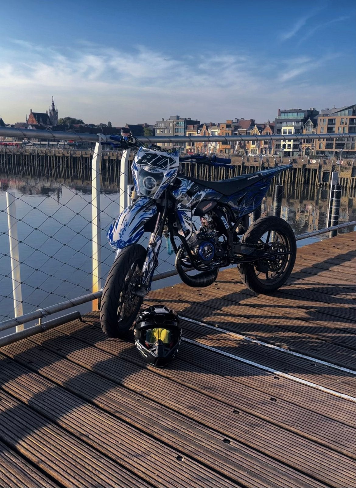 Sherco sm rs 50 2023-custom 80cc f2st setup 29 pk, 6 versnellingen, Zo goed als nieuw, 80 cc, Ophalen