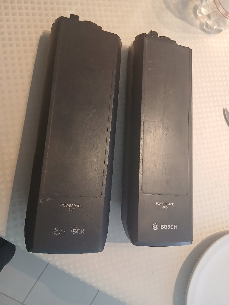 2 keer bosch fietsbatterij 400 kwh, Ophalen, Gebruikt