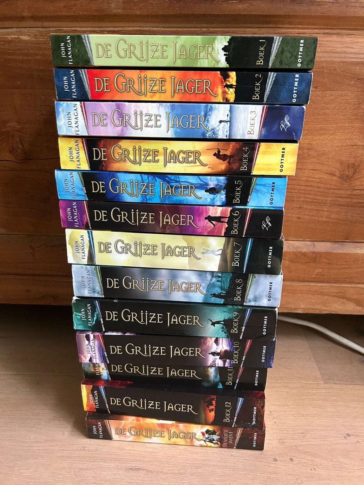 Grijze jager boeken john flanagan, Boeken, Ophalen of Verzenden, Zo goed als nieuw