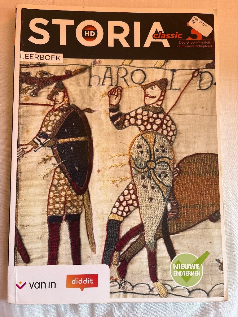 Leerboek geschiedenis STORIA classic 3, Ophalen, ASO, Geschiedenis, Zo goed als nieuw