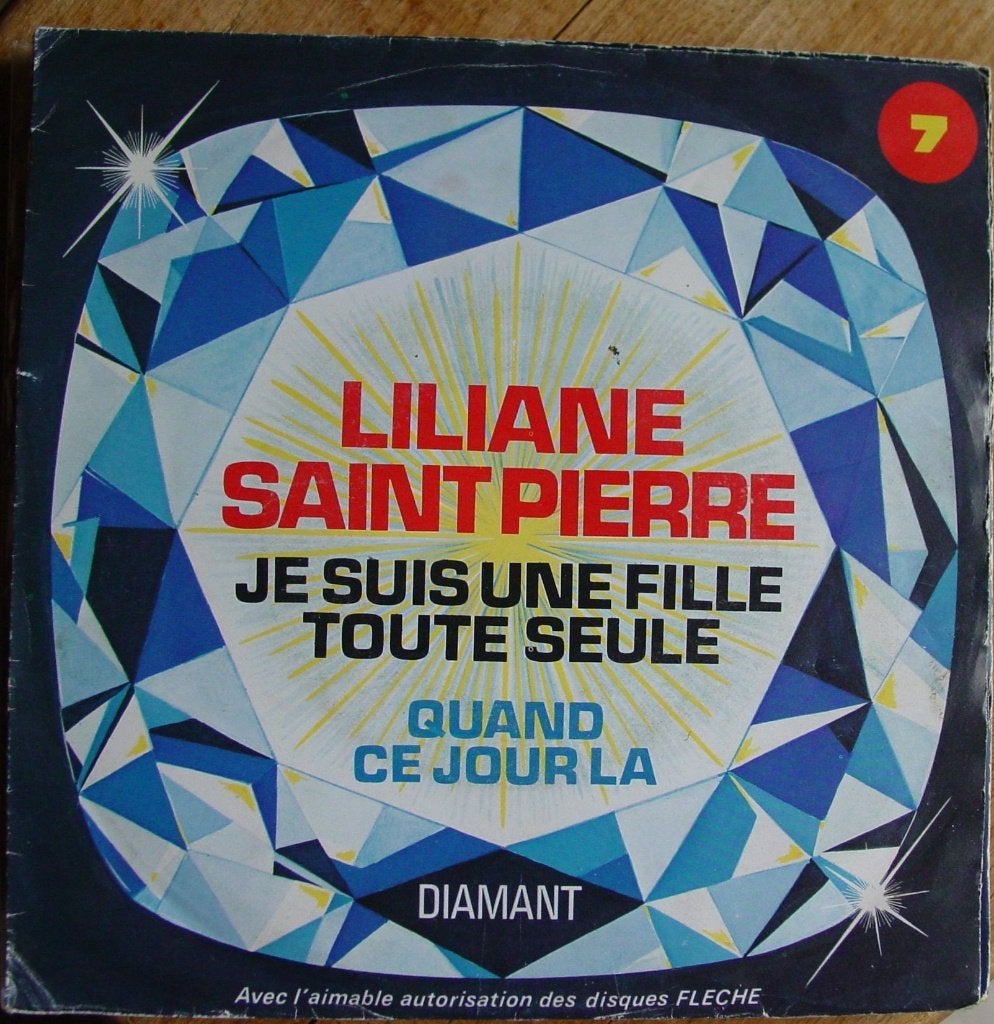 45T 7INCH VINYL SINGLE LILIANE SAINT PIERRE, Cd's en Dvd's, Ophalen of Verzenden