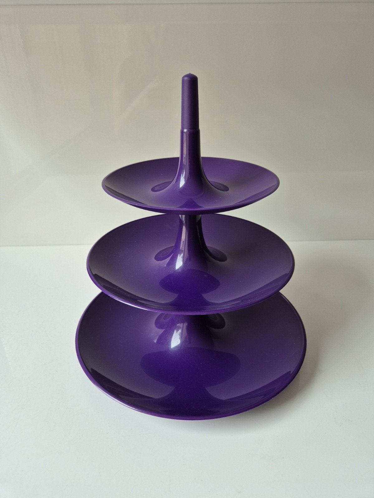 Présentoir à gâteaux / fruits 3 étages - Koziol - violet, Enlèvement ou Envoi