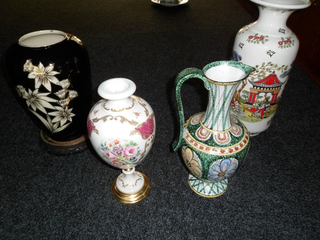 Vintage en antieke vazen, Ophalen