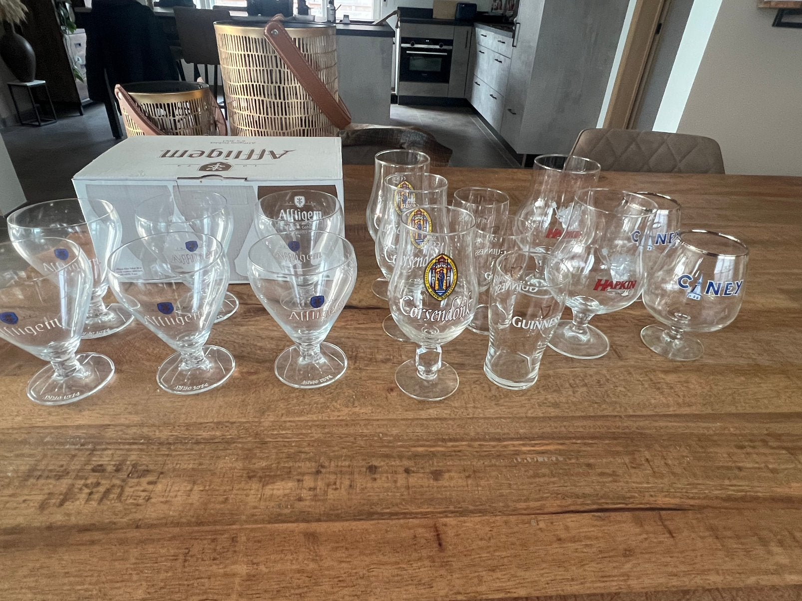 Bier glazen, Enlèvement, Comme neuf