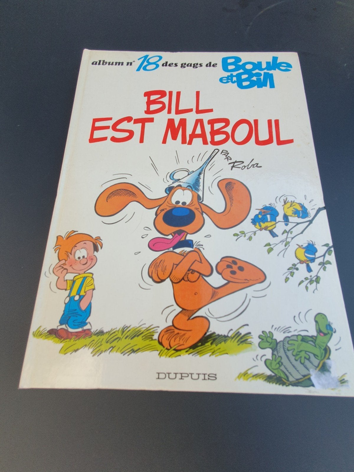 Boule et Bill Bill est maboul EO 1980, Enlèvement ou Envoi