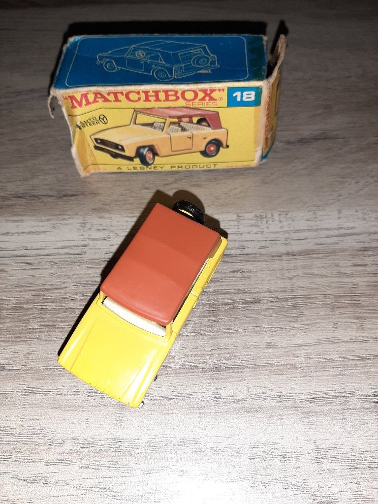 Matchbox Field Car Nr.18 1969, Hobby en Vrije tijd, Ophalen of Verzenden, Gebruikt, Auto