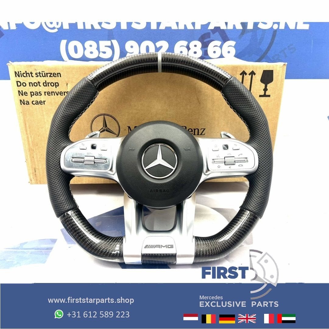 2020 AMG CARBON STUUR W177 W118 W205 W213 W253 W223 W468 W25, Gebruikt, -, Verzenden, -