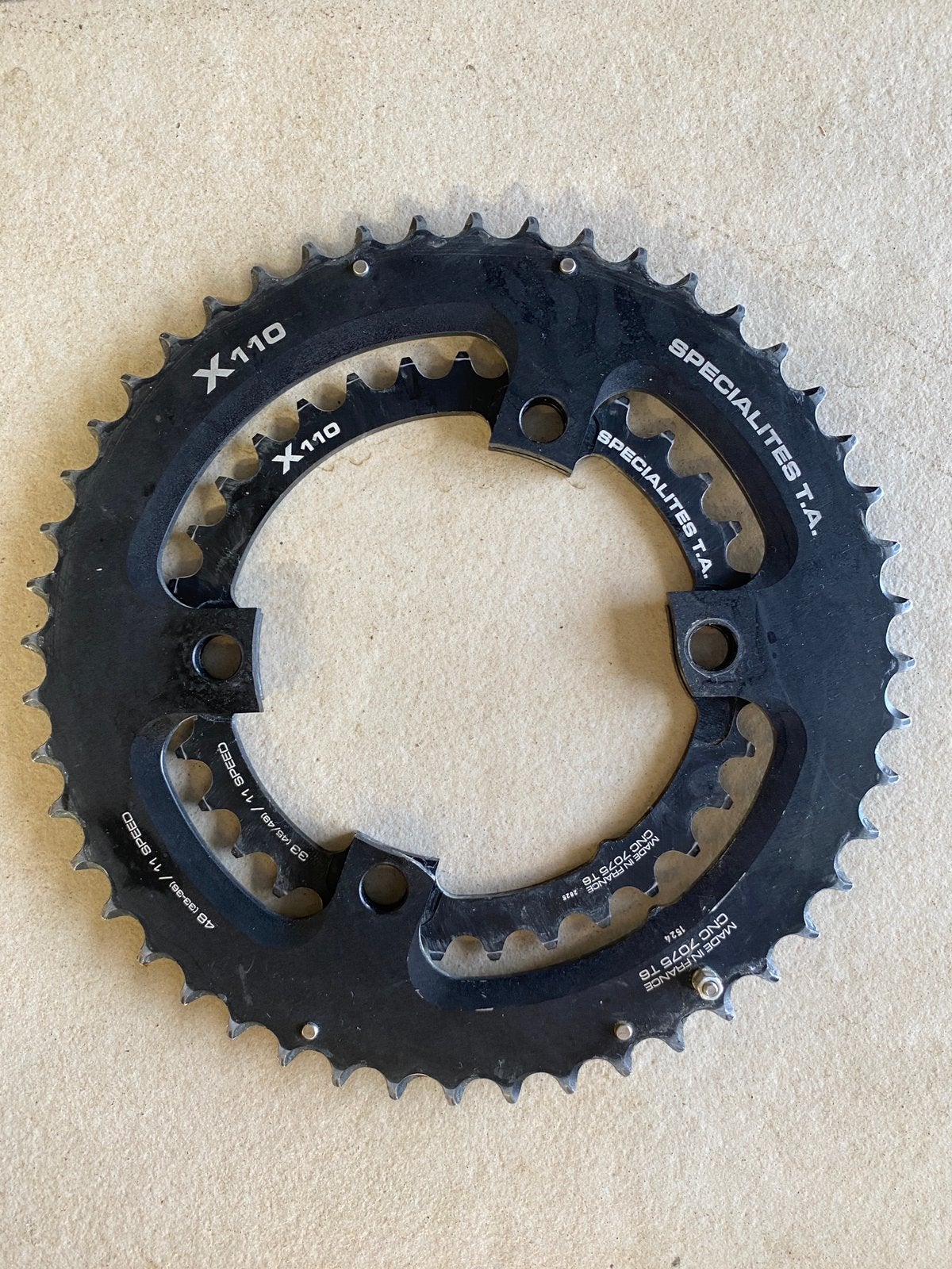 Pignon pour vélo de route TA Specialites, Enlèvement ou Envoi, Utilisé, Racefiets