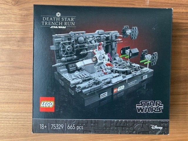 Lego star wars death star trench run diorama 75329, Star Wars, Nieuw, Ophalen of Verzenden, Complete set