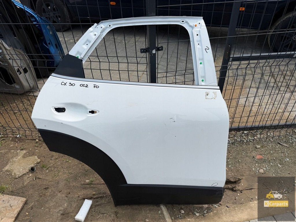 Mazda CX30 CX-30 achterdeur rechts, Gebruikt, Shinchi, Fuchu-Cho 3-1
730-8670  Hiroshima, Deur, Mazda Motor Corporation