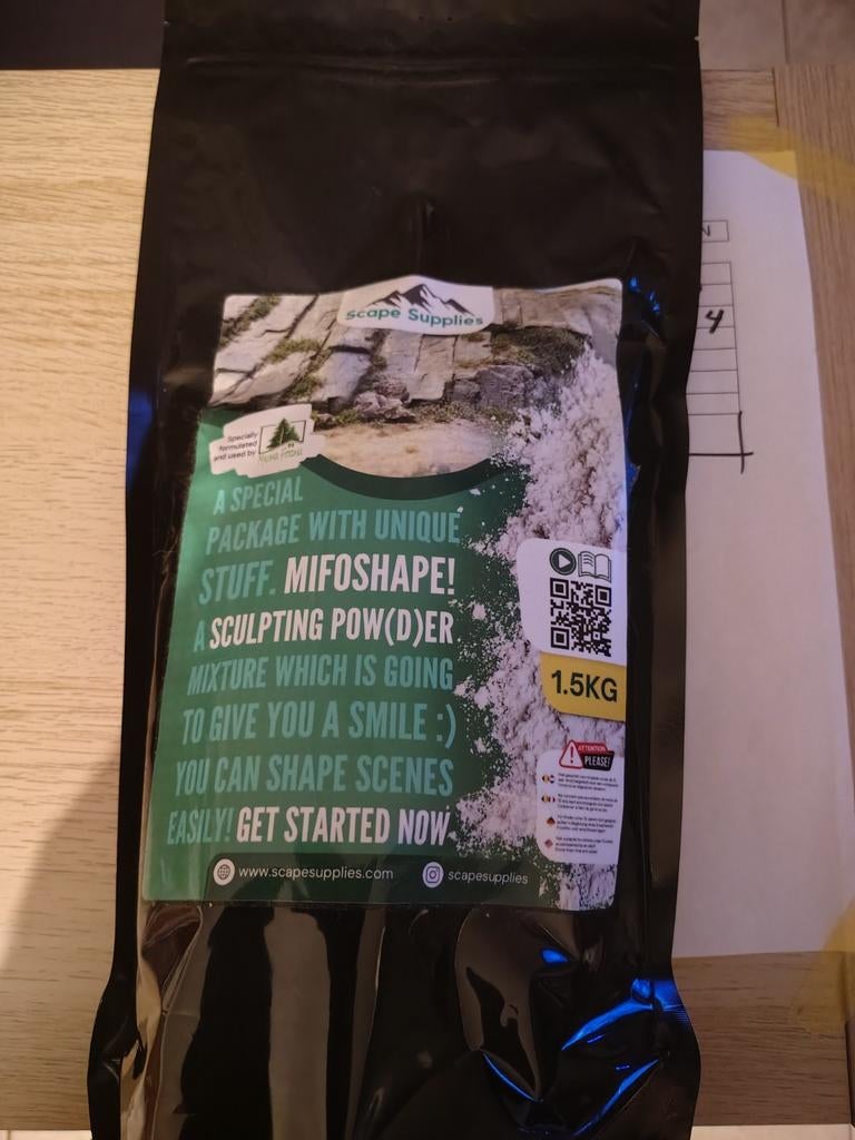 MIFOSHAPE boetseermateriaal modelbouw, Ophalen of Verzenden
