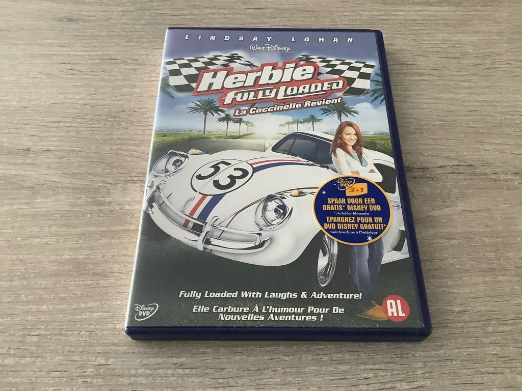 Walt Disney Herbie fully loaded DVD (2005), Alle leeftijden, Nederlands, Overige genres, Ophalen of Verzenden