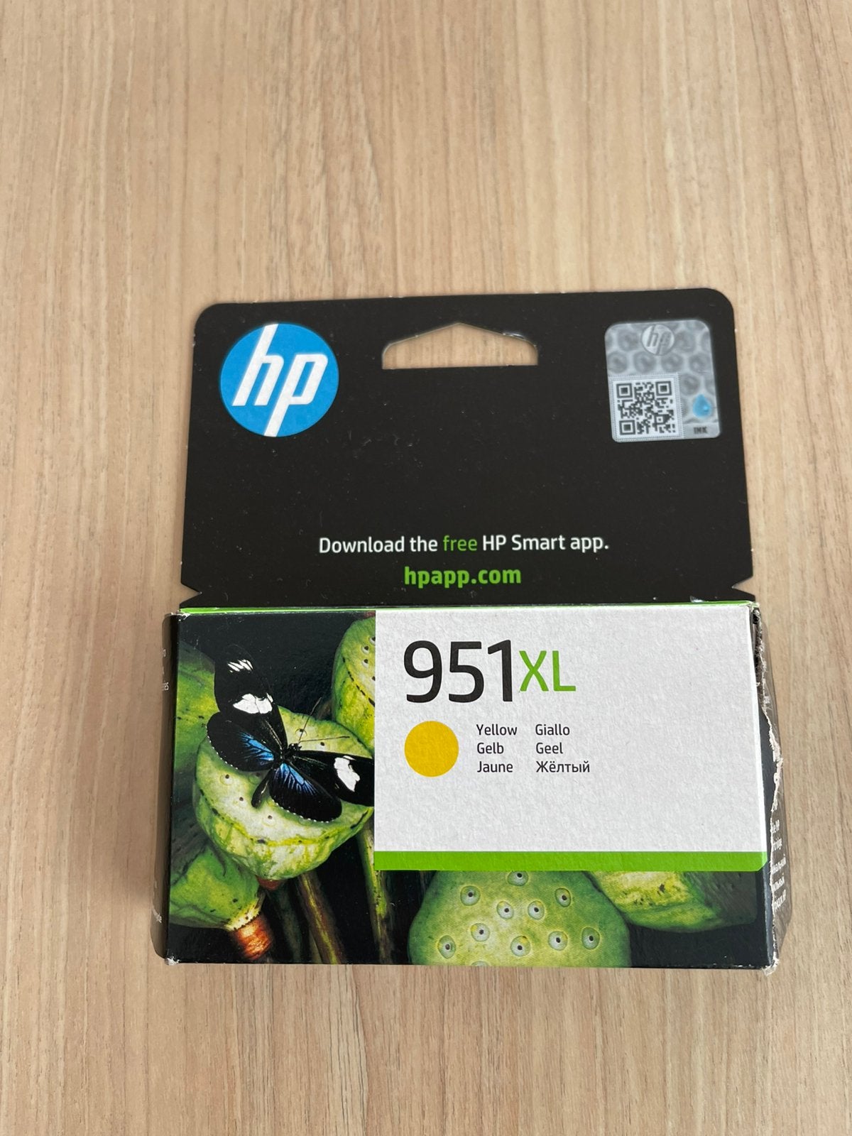 Hp 8600 inkt 951xl geel nieuw vol, Computers en Software, Ophalen of Verzenden, Nieuw