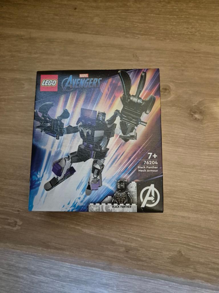 Lego avengers black panther 76204, Compleet, Marvel, Lego, Nieuw