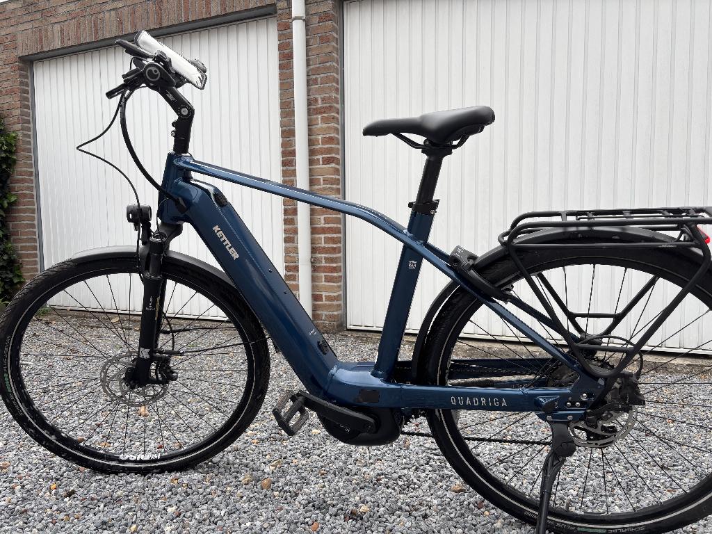 Kettler QUADRIGA CX10 LG – 750Wh – 2024, Vélos & Vélomoteurs, Vélos électriques, Comme neuf, Autres marques, 51 à 55 cm, 50 km par batterie ou plus