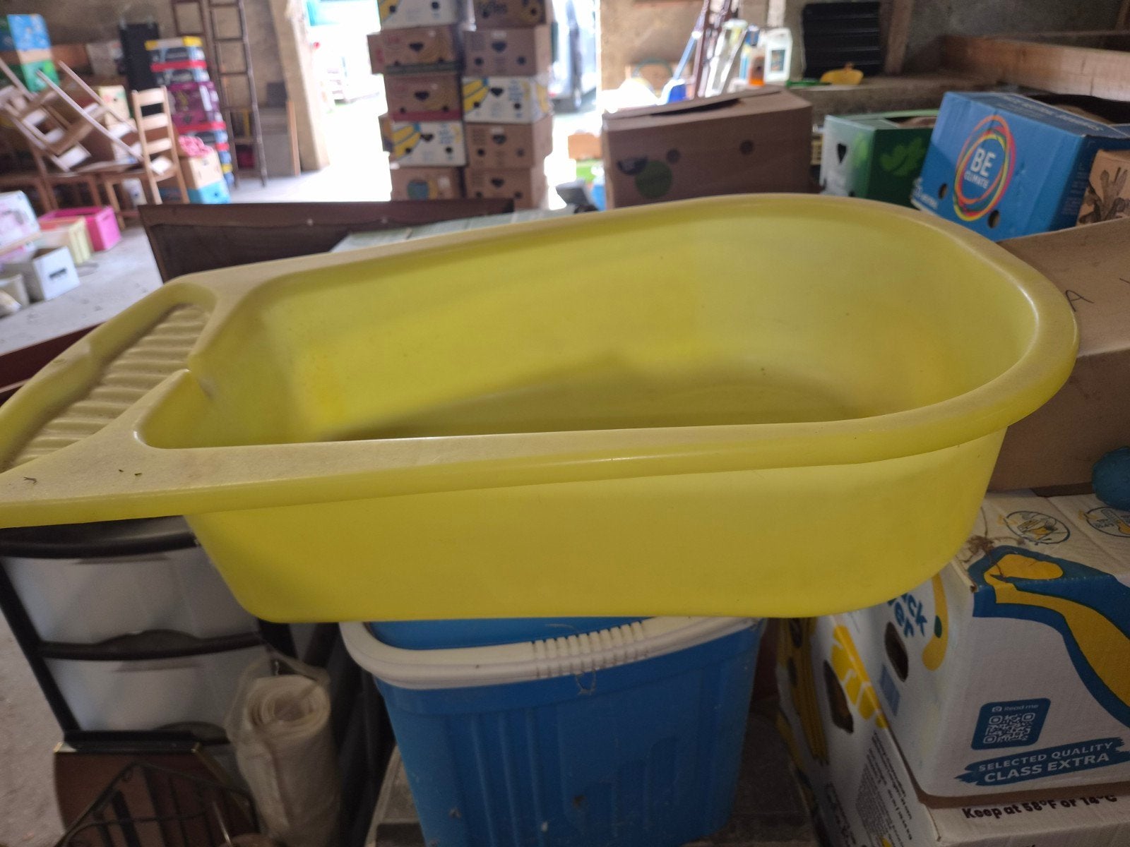 baignoire bébé, Enlèvement, Baignoire