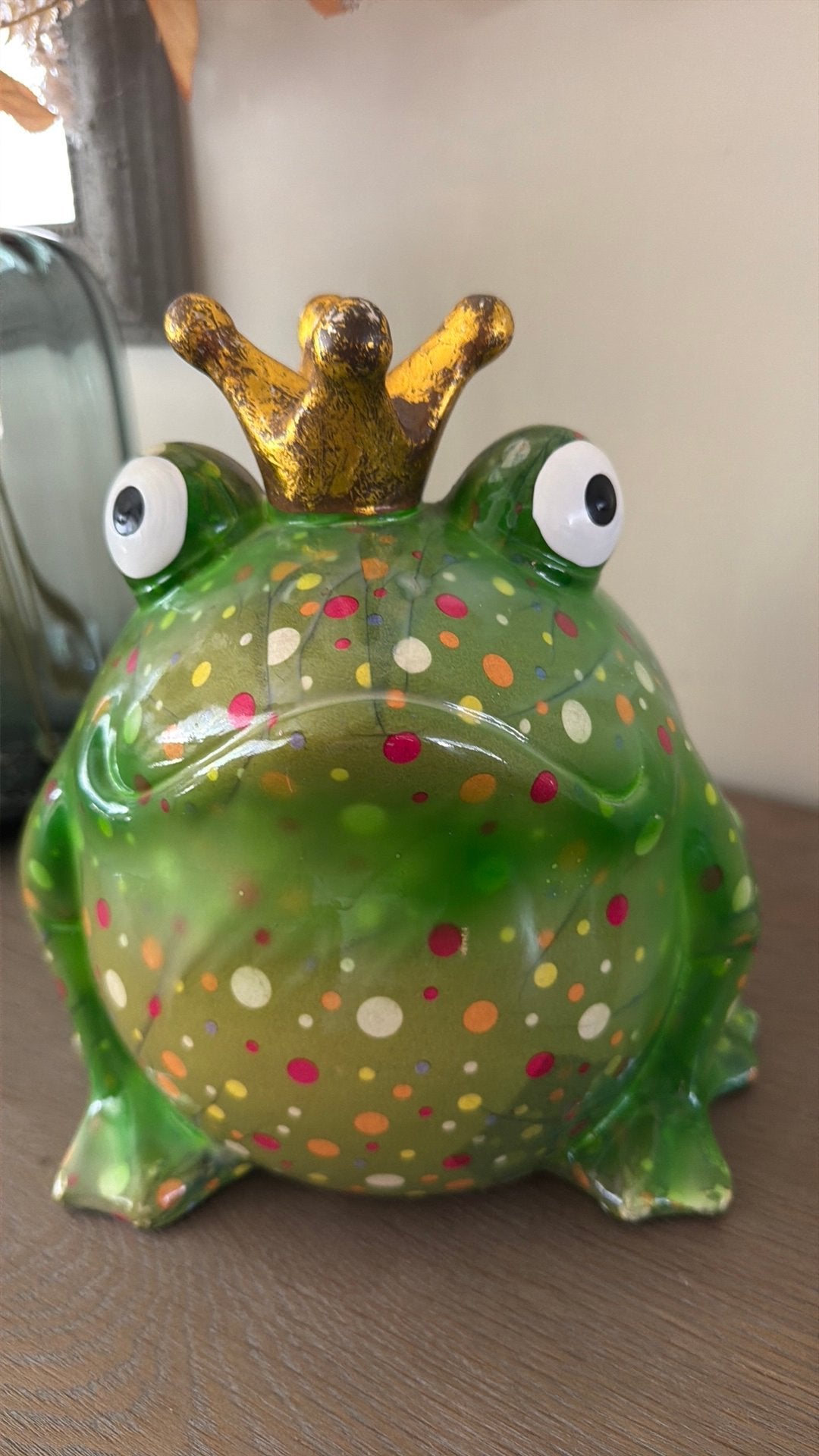 Kikker spaarpot (Pomme pidou), Ophalen, Zo goed als nieuw