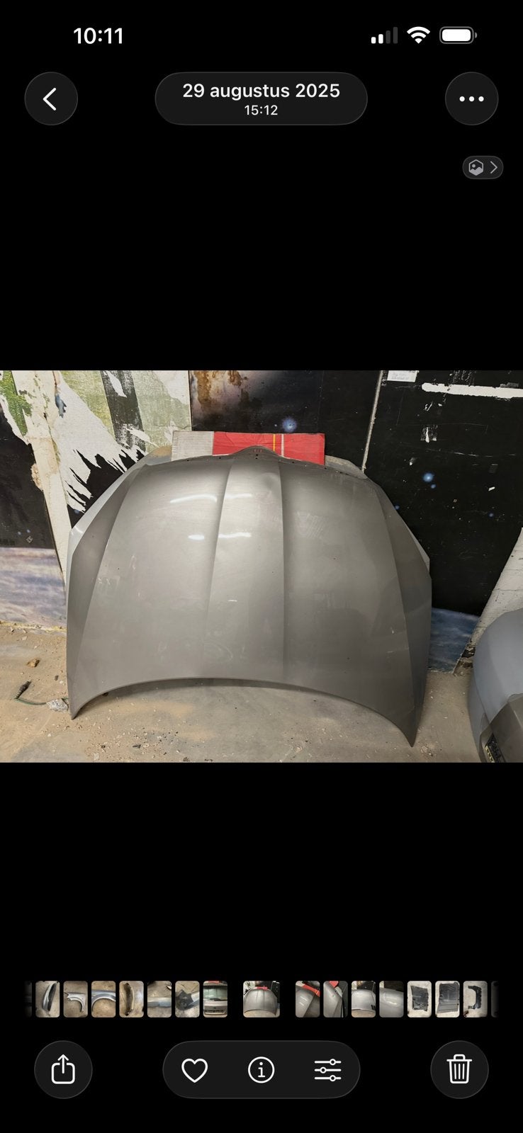 Skoda fabia motorkap, Auto-onderdelen, Ophalen, Gebruikt, Voor, Skoda
