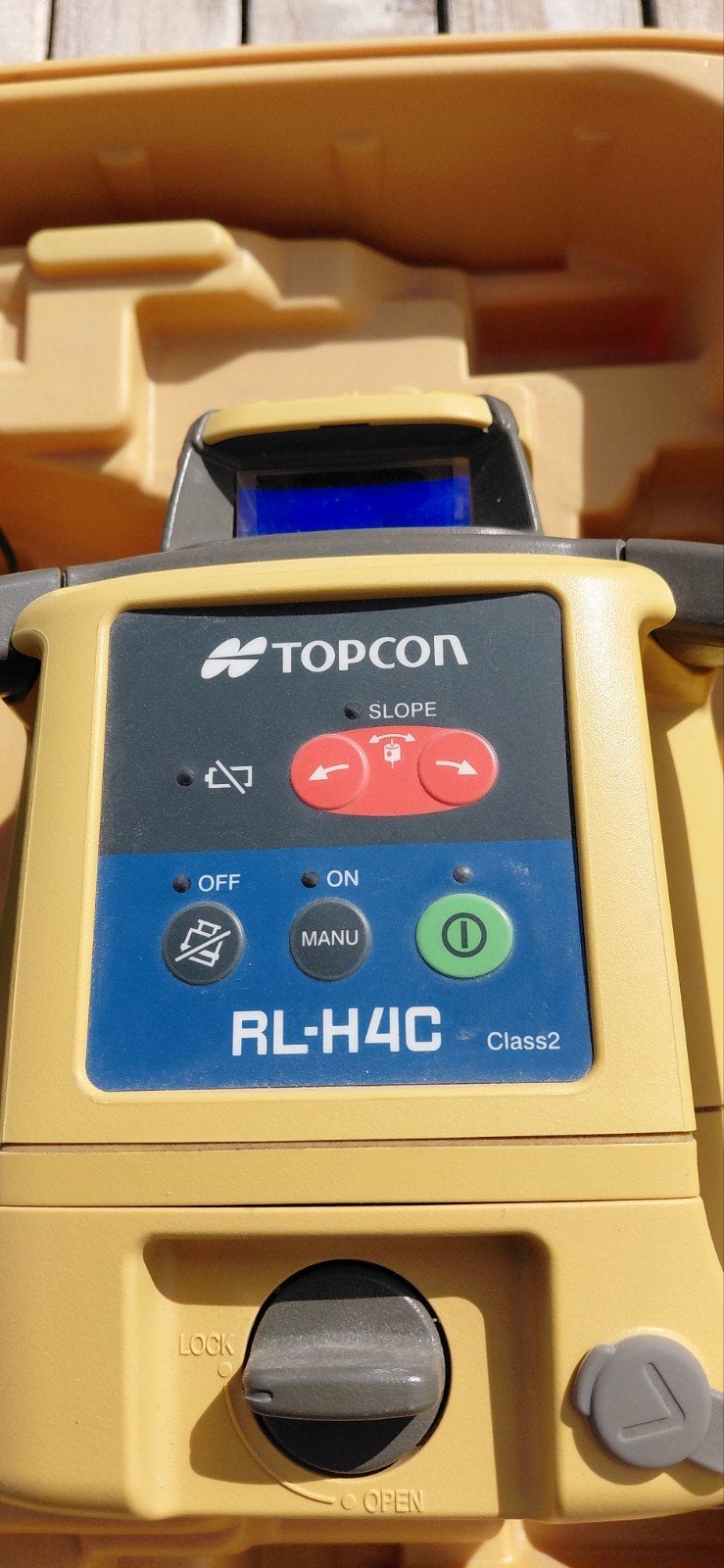 Laser topcon  weinig gebruikt, Enlèvement