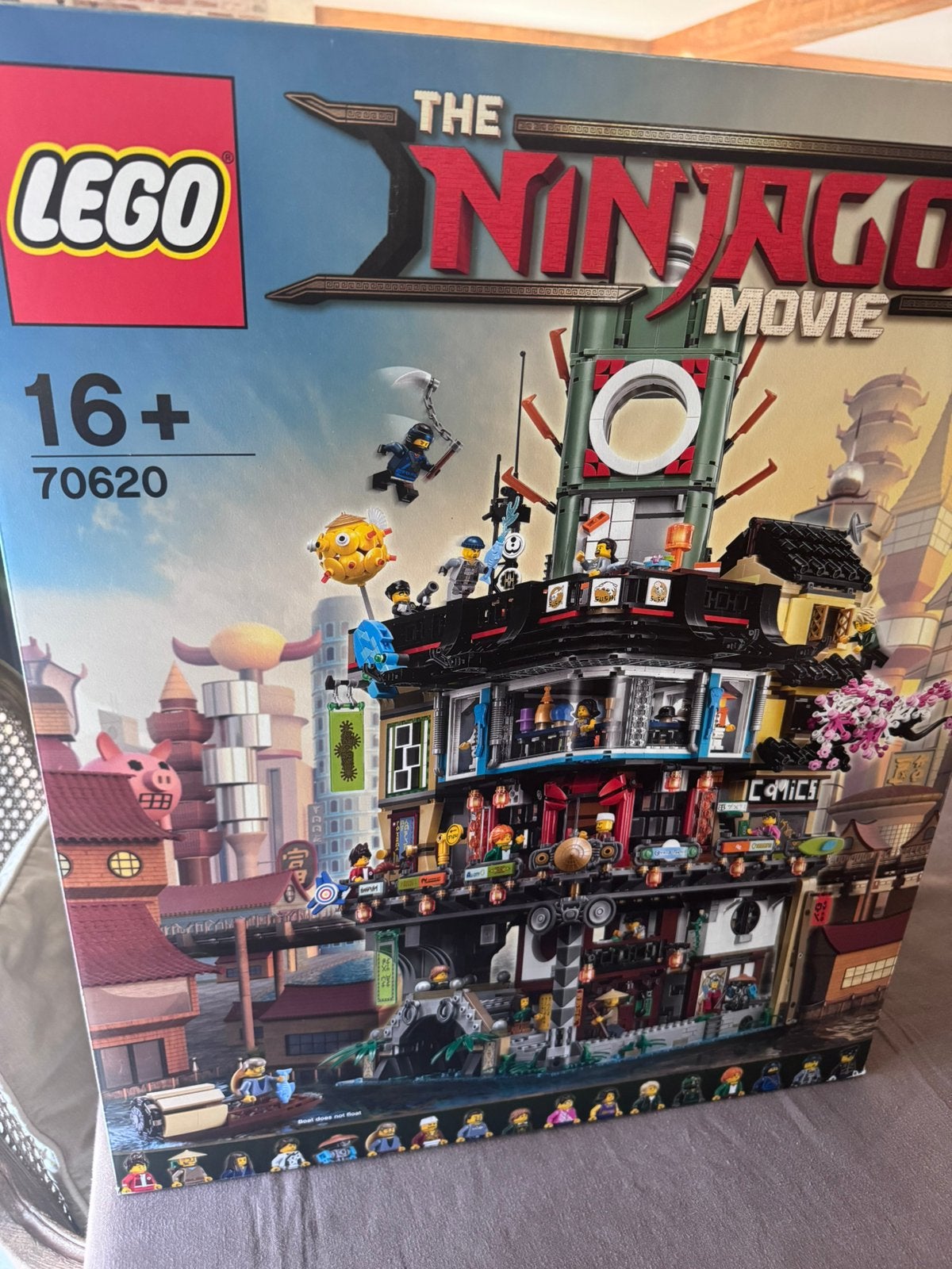 Lego 70620 Ninjago City, Ophalen, Inclusief instructies, Lego, Zo goed als nieuw