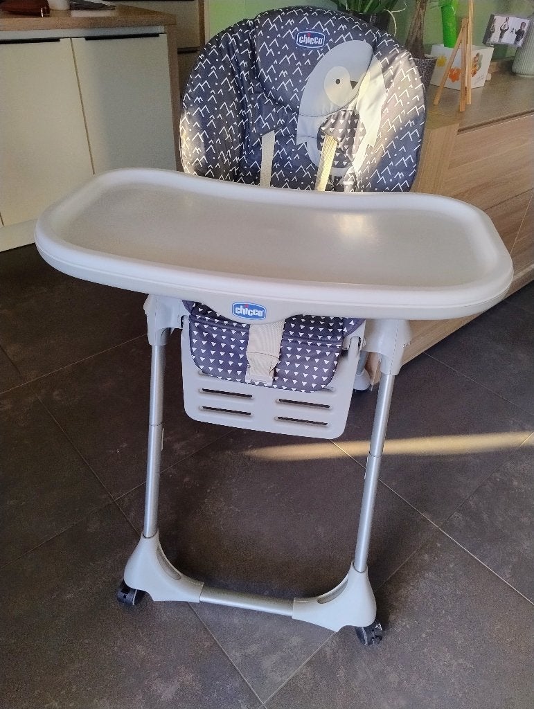 Chicco Polly Kinderstoel, Enlèvement, Comme neuf, Chaise évolutive, Coulissant