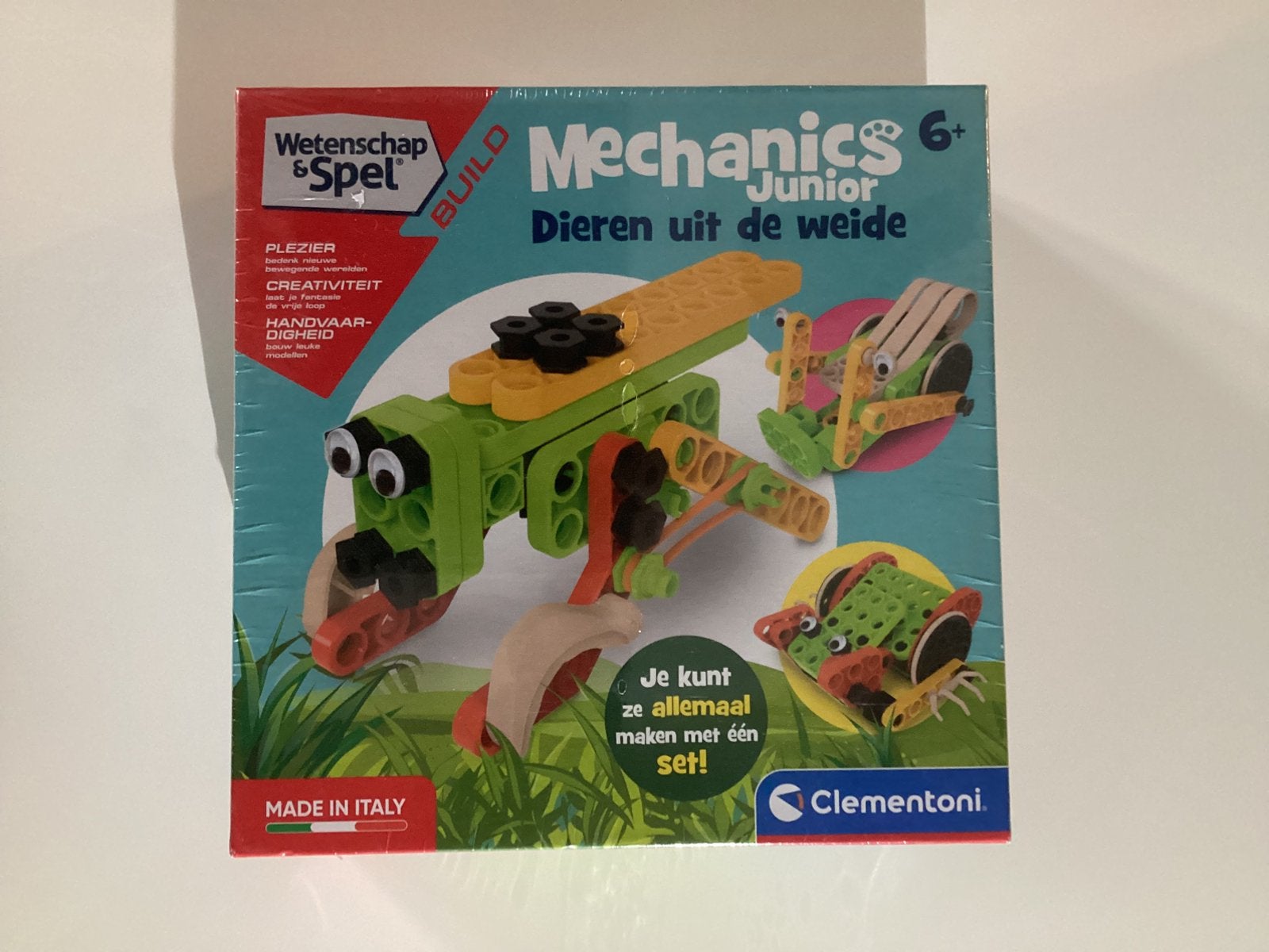 Mechanics Junior Bouwset Dieren uit de weide - Nieuw, Ophalen of Verzenden, Nieuw, Knutselen