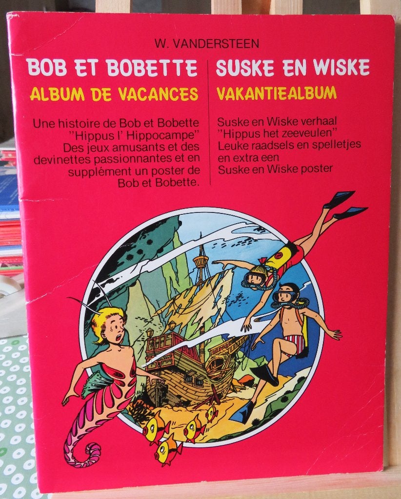 Suske en Wiske vakantiealbum met poster 1978, Enlèvement ou Envoi