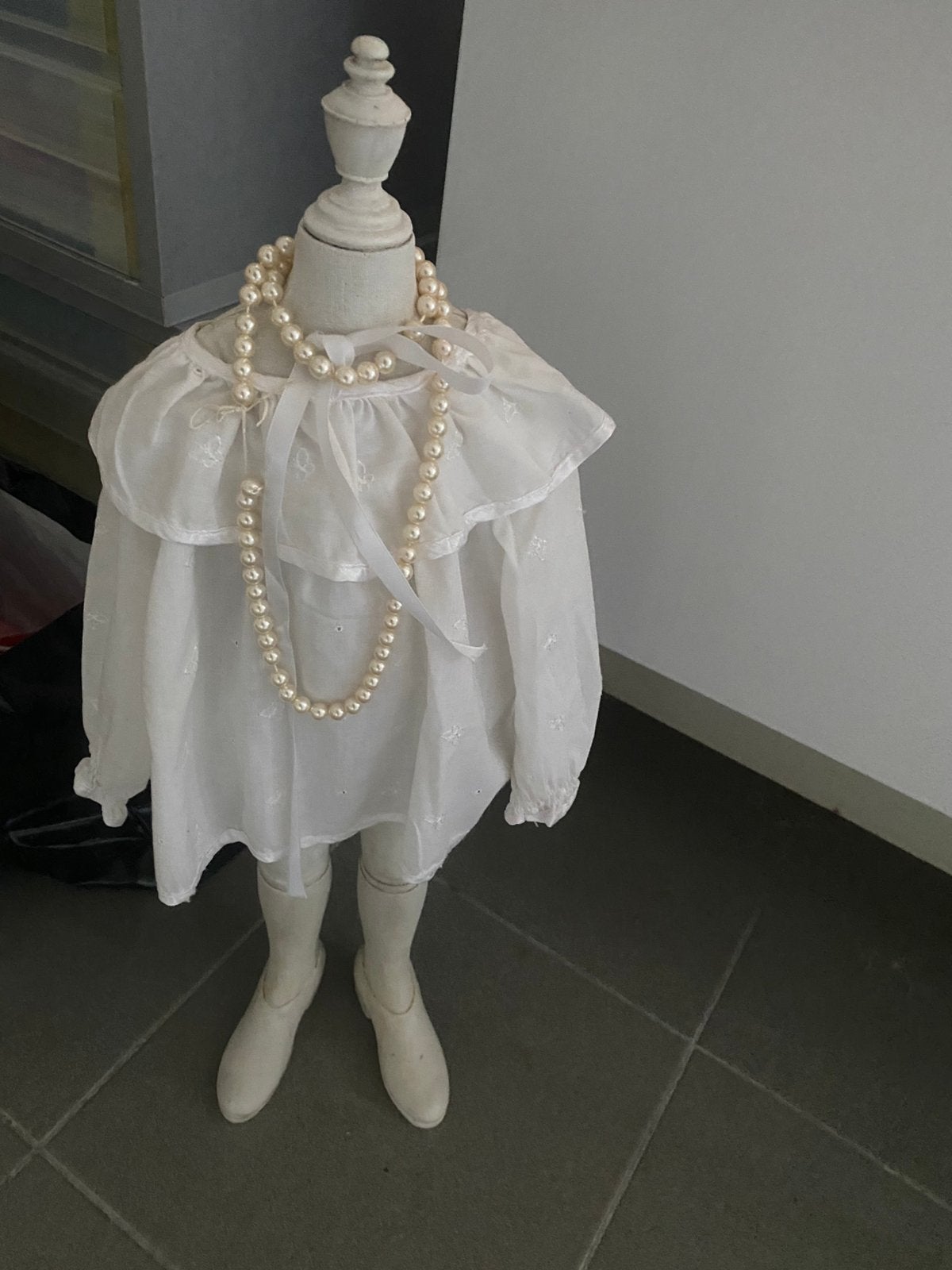 Paspop brocante met kleding, Antiek en Kunst, Ophalen