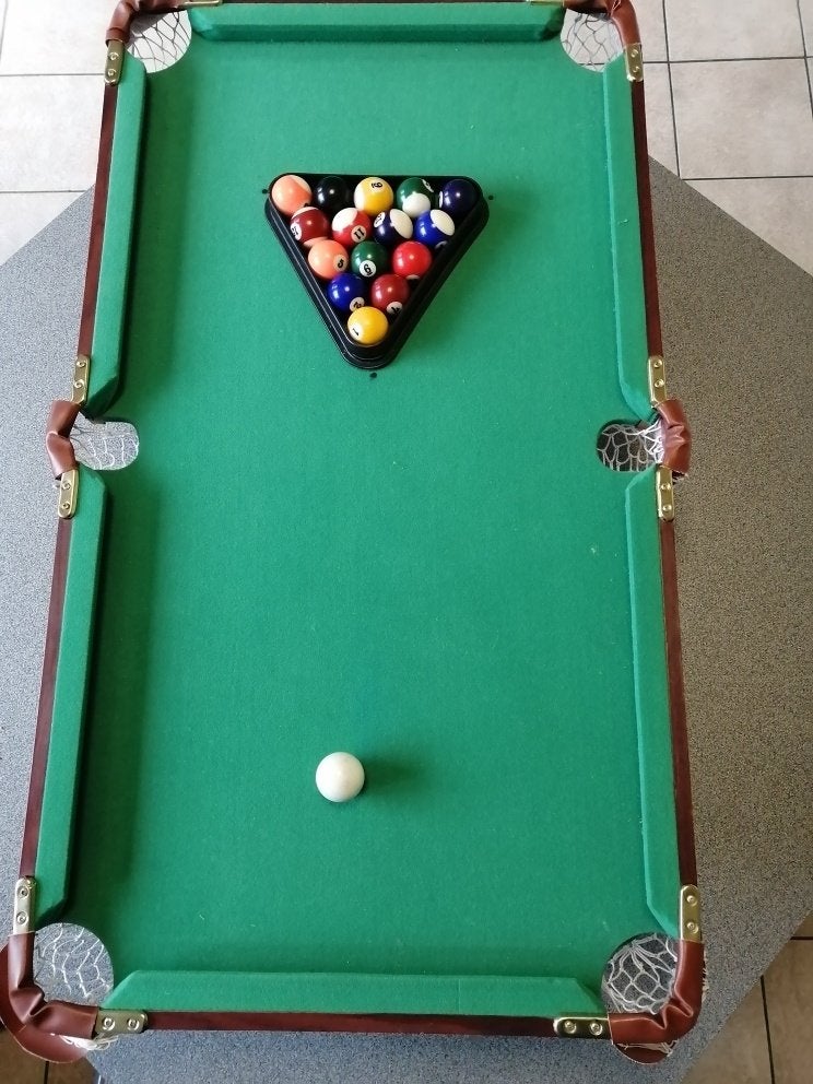 Pool biljartje, Ophalen, Gebruikt
