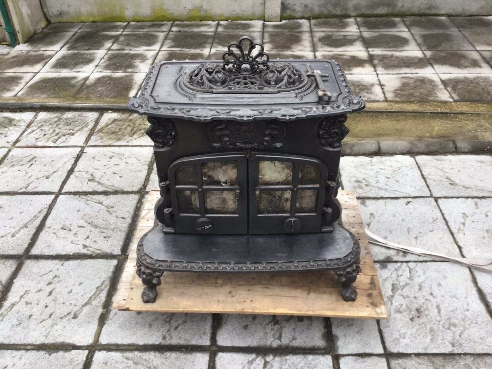 Mooi allesbrander, Enlèvement, Utilisé, Poêle à bois