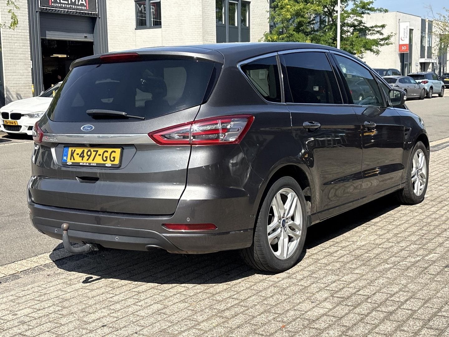 Ford S-Max 1.5 Titanium 7p. | MOTOR TIKT! | Climate | Cruise, Auto's, Monovolume, Zwart, 149 g/km, Startonderbreker